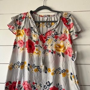 Old Navy Floral Blouse